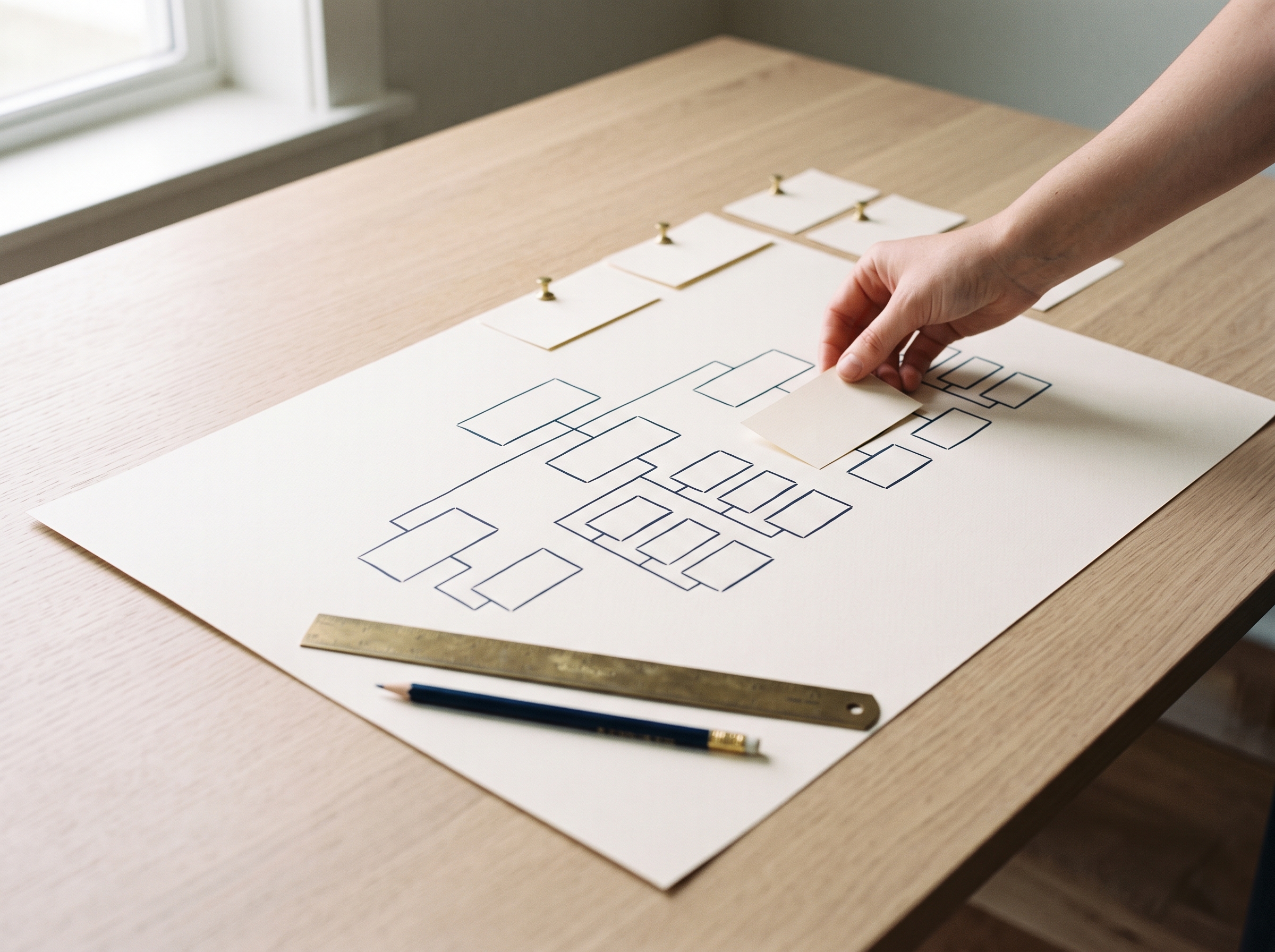 Strategy & sitemap illustration